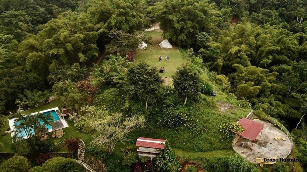 Glamping Finca Margaritas Pluma Hidalgo ภายนอก รูปภาพ